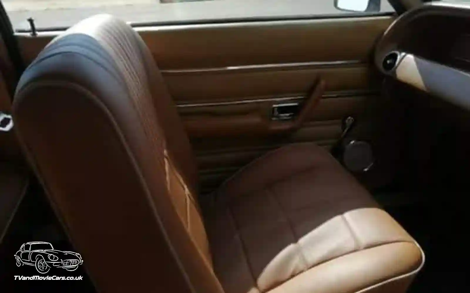 TV Film Movie Action Vehicle Scotland UK Classic Car Ford Granada Mk1 3.0 XL Coupe 1973 Interior Front NS