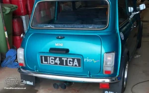 TV Film Movie Action Vehicle Scotland UK Classic Car Rover Mini Rio 1993 Rear 1