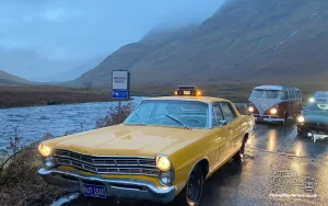 TV Film Movie Action Vehicle Scotland USA Cars Ford Galaxie 500 1967 New York Yellow Cab Front OS