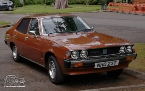 TV Film Movie Action Vehicle Scotland Japanese Cars Colt Sigma GLX 1978 Front OS