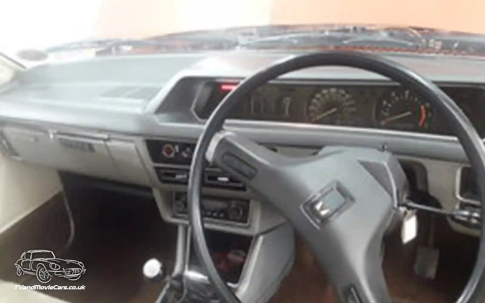 TV Film Movie Action Vehicle Scotland Japanese Cars Colt Sigma GLX 1978 Interior Dashboard