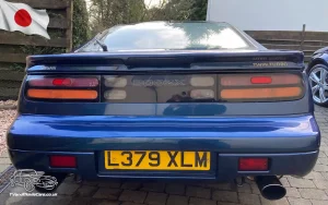 TV Film Movie Action Vehicles Scotland UK Japanese Cars Nissan 300ZX Twin Turbo 1994 Rear