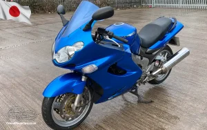 TV Film Movie Action Vehicles Scotland UK Motorcycle Kawasaki ZZR 1200 2002 NS Front