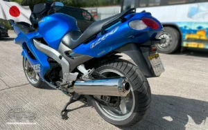 TV Film Movie Action Vehicles Scotland UK Motorcycle Kawasaki ZZR 1200 2002 NS Rear CU 2