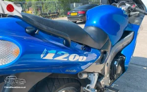 TV Film Movie Action Vehicles Scotland UK Motorcycle Kawasaki ZZR 1200 2002 OS CU