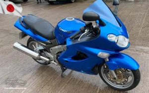 TV Film Movie Action Vehicles Scotland UK Motorcycle Kawasaki ZZR 1200 2002 OS Front