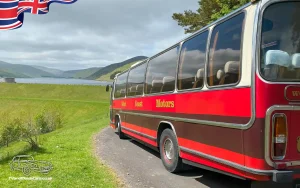 TV Movie Film Action Vehicles Wedding Event Hire Glasgow Scotland Plaxton 1980 Megget Reservoir NS Rear