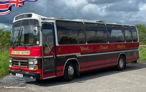 TV and Movie Action Vehicles Wedding Hire Glasgow Scotland West Coast Motors Plaxton 1980 NS Front 1