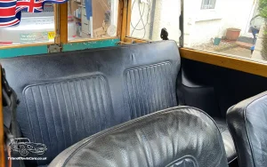 TV Film Movie Action Vehicles Scotland UK Car Morris Minor Traveller 1970 Interior