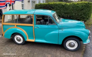 TV Film Movie Action Vehicles Scotland UK Car Morris Minor Traveller 1970 OS