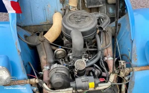 TV Film Movie Action Vehicles Scotland UK France Citroen 2 CV AK250 Van 1977 Engine