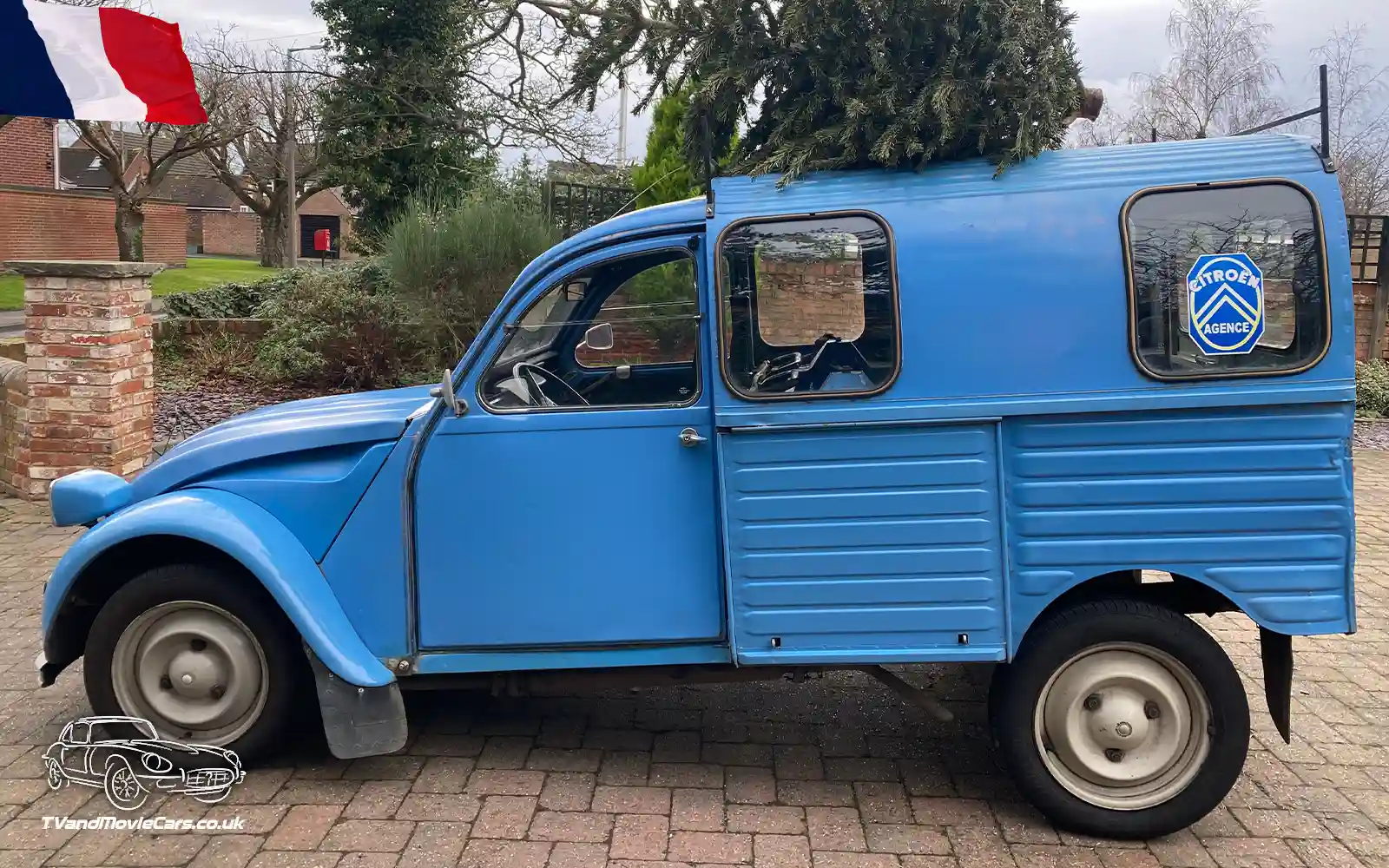 TV Film Movie Action Vehicles Scotland UK France Citroen 2 CV AK250 Van 1977 OS