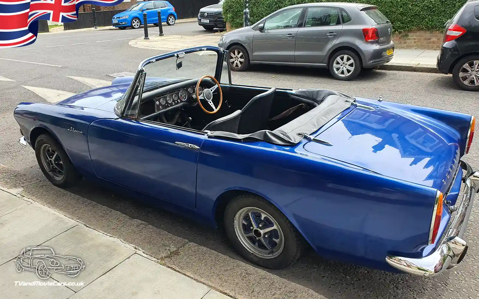 TV Film Movie Action Vehicles Scotland UK Sunbeam Alpine Series V Convertible 1966 NS