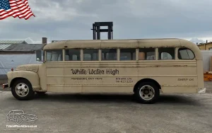 TV Film Movie USA Action Vehicles American Chevrolet School Bus 1948 OS