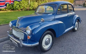 TV Film Movie Action Vehicles Scotland UK Classic Car Morris Minor 1000 Front NS