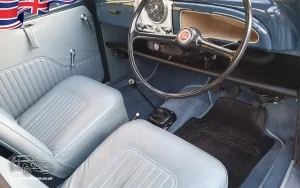 TV Film Movie Action Vehicles Scotland UK Classic Car Morris Minor 1000 Interior Front Seats OS