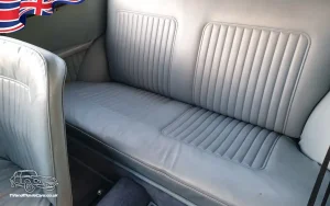 TV Film Movie Action Vehicles Scotland UK Classic Car Morris Minor 1000 Interior Rear Seat