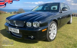 TV Film Movie Action Vehicles Scotland UK Cars Jaguar XJ Sovereign Limousine 2008 Front NS