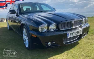 TV Film Movie Action Vehicles Scotland UK Cars Jaguar XJ Sovereign Limousine 2008 Front OS