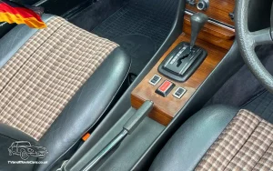 TV Film Movie Action Vehicles Scotland UK German Mercedes 350SL Convertible 1980 Interior Centre Console