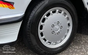 TV Film Movie Action Vehicles Scotland UK German Mercedes 350SL Convertible 1980 Wheel