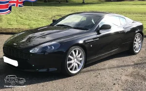 TV Film Movie Action Vehicles Scotland UK Sports Car Aston Martin DB9 V12 2004 Front NS