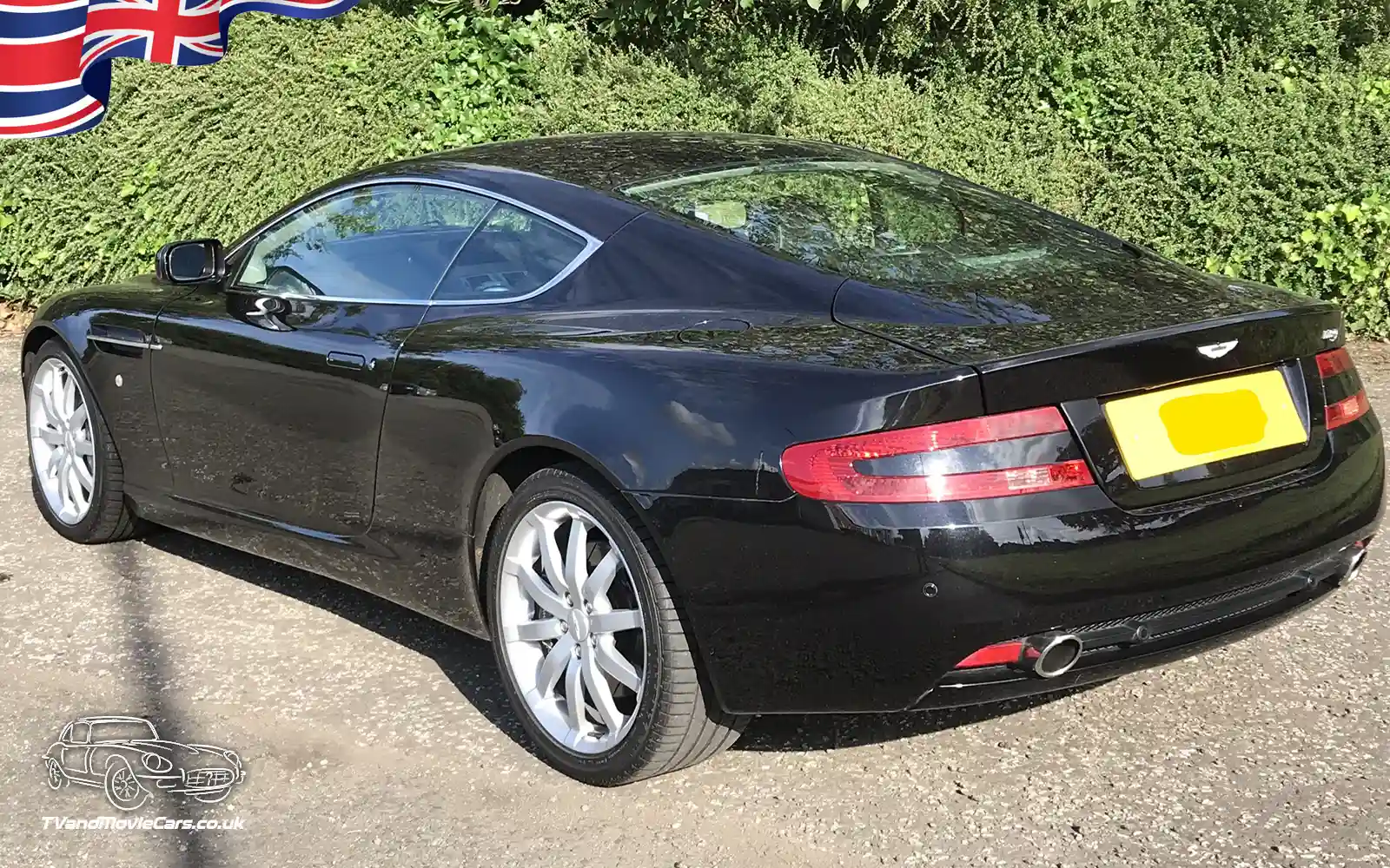 TV Film Movie Action Vehicles Scotland UK Sports Car Aston Martin DB9 V12 2004 Rear NS