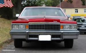 TV Film Movie Action Vehicles Scotland UK USA Cars Cadillac Coupe Deville 1978 Front