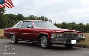 TV Film Movie Action Vehicles Scotland UK USA Cars Cadillac Coupe Deville 1978 Front NS