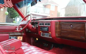 TV Film Movie Action Vehicles Scotland UK USA Cars Cadillac Coupe Deville 1978 Interior Dashboard