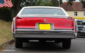 TV Film Movie Action Vehicles Scotland UK USA Cars Cadillac Coupe Deville 1978 Rear