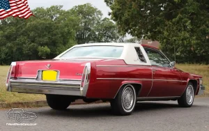 TV Film Movie Action Vehicles Scotland UK USA Cars Cadillac Coupe Deville 1978 Rear NS