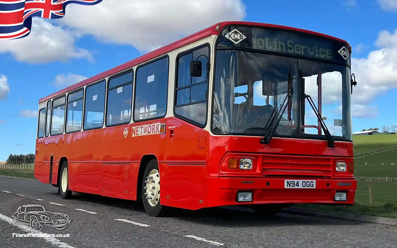 TV Film Movie Action Vehicles Scotland Alexander PS Volvo Single Deck Bus 1996 Front OS 2