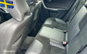 TV Film Movie Action Vehicles Scotland Sweden Volvo V60 R Design 2015 Interior Rear Seat