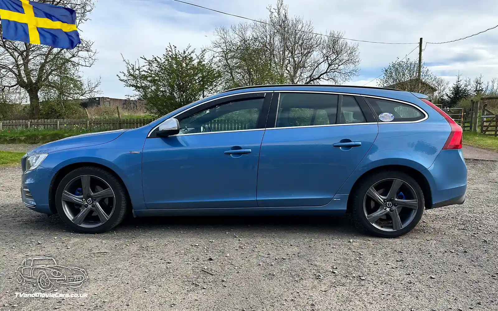 TV Film Movie Action Vehicles Scotland Sweden Volvo V60 R Design 2015 NS