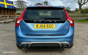 TV Film Movie Action Vehicles Scotland Sweden Volvo V60 R Design 2015 Rear