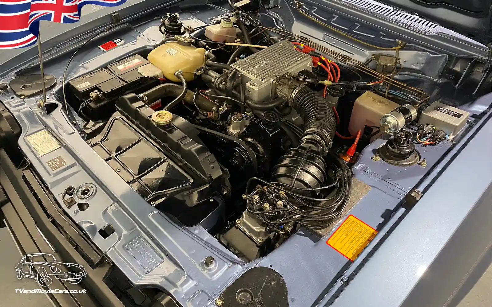 TV Film Movie Action Vehicles Scotland UK Cars Ford Capri 2.8i 1983 Engine