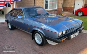 TV Film Movie Action Vehicles Scotland UK Cars Ford Capri 2.8i 1983 Front OS