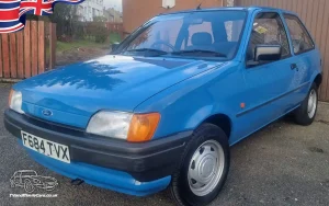 TV Film Movie Action Vehicles Scotland UK Cars Ford Fiesta L 1989 Front NS