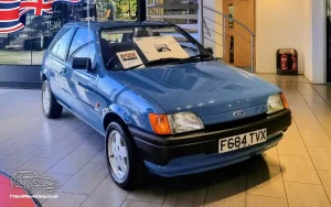 TV Film Movie Action Vehicles Scotland UK Cars Ford Fiesta L 1989 Front OS 2