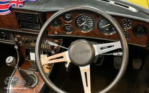 TV Film Movie Action Vehicles Scotland UK Cars Triumph Stag Mk1 1973 Dashboard CU