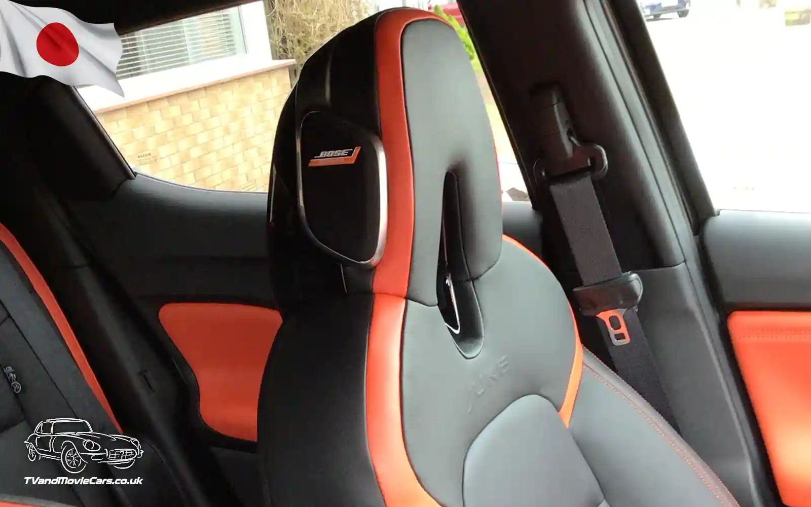 TV Film Movie Action Vehicles Scotland UK Japan Nissan Juke Tekna Plus 2022 Headrest Bose