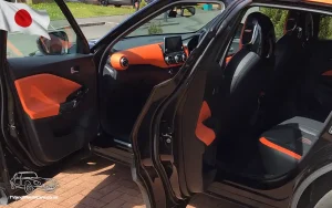TV Film Movie Action Vehicles Scotland UK Japan Nissan Juke Tekna Plus 2022 Interior Front and Back NS