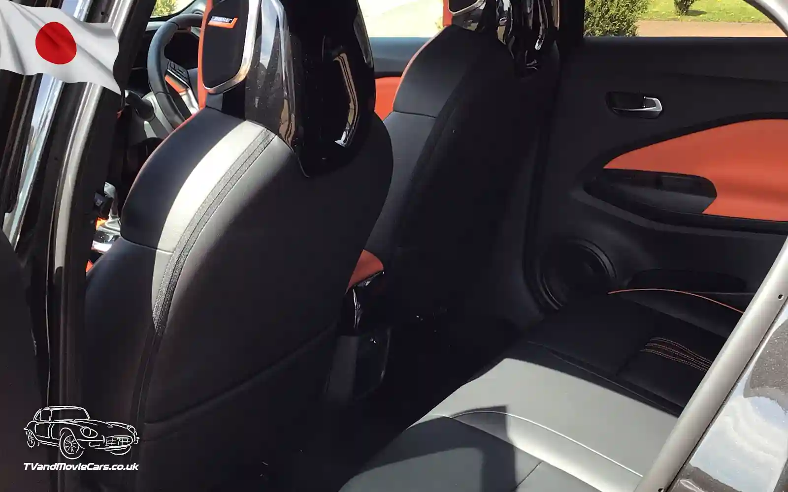 TV Film Movie Action Vehicles Scotland UK Japan Nissan Juke Tekna Plus 2022 Interior Rear Seat NS