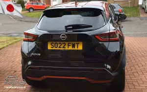 TV Film Movie Action Vehicles Scotland UK Japan Nissan Juke Tekna Plus 2022 Rear