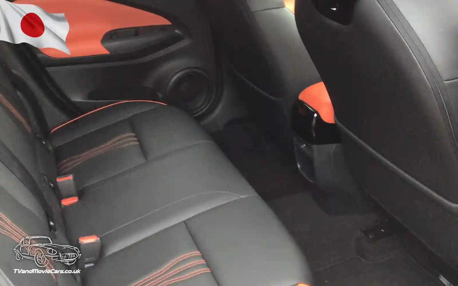 TV Film Movie Action Vehicles Scotland UK Japan Nissan Juke Tekna Plus 2022 Rear Seat