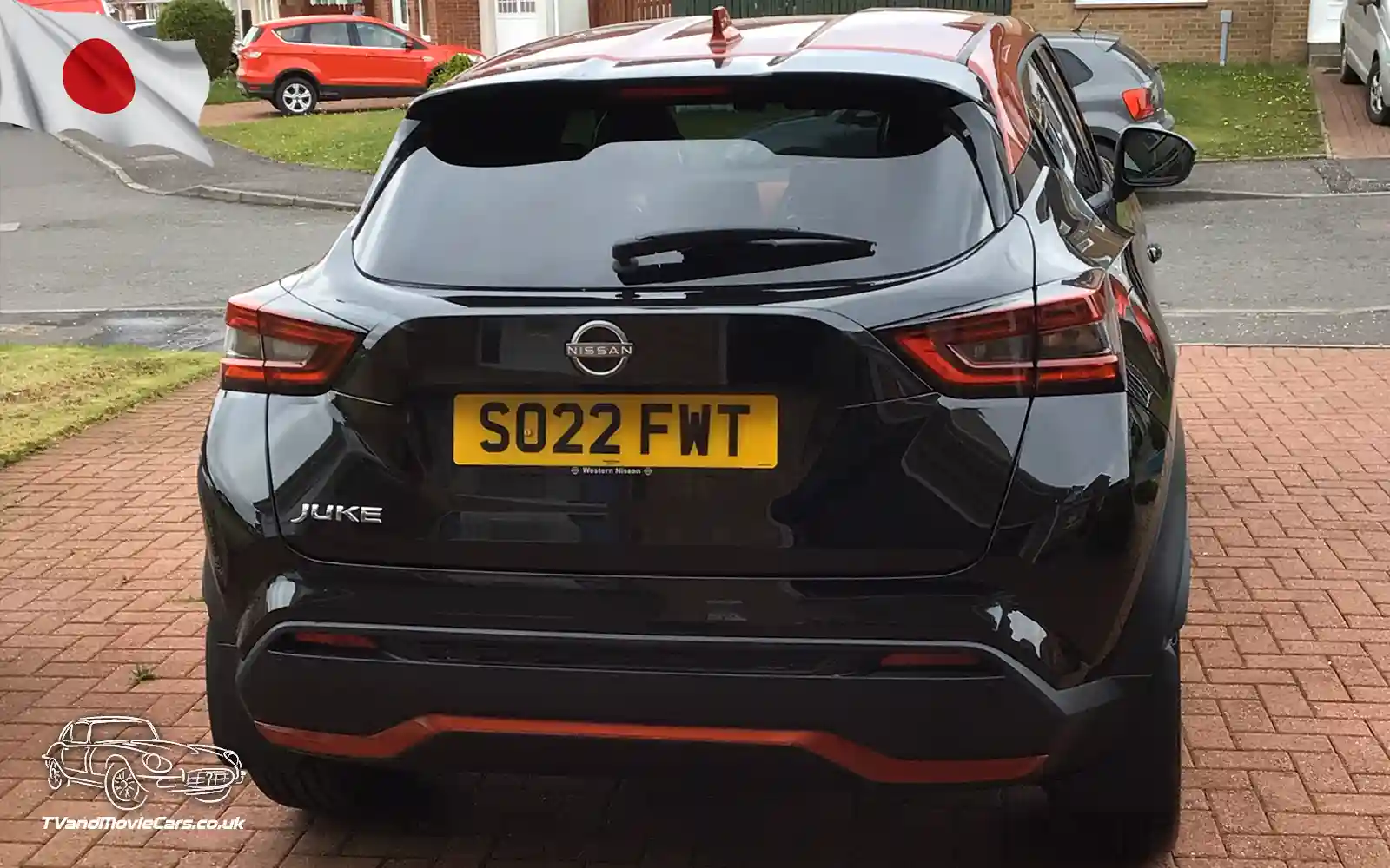 TV Film Movie Action Vehicles Scotland UK Japan Nissan Juke Tekna Plus 2022 Rear