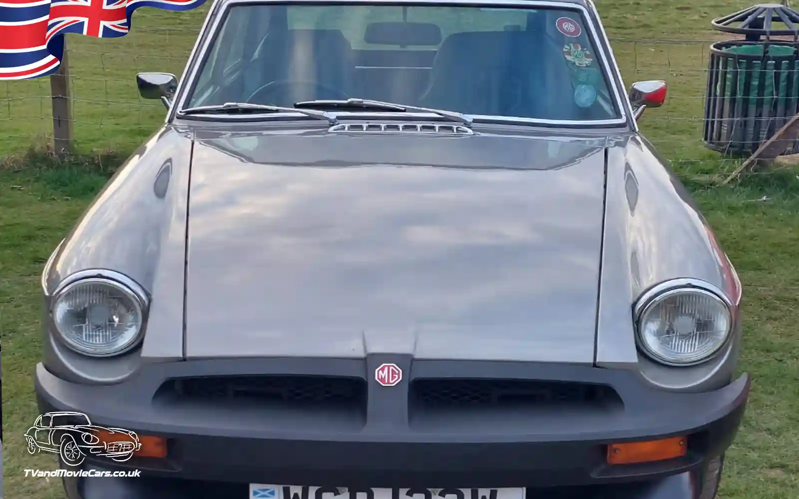 TV Film Movie Action Vehicles Scotland UK MGB GT LE 1981 Front