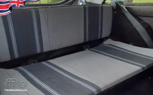 TV Film Movie Action Vehicles Scotland UK MGB GT LE 1981 Interior Rear Seat