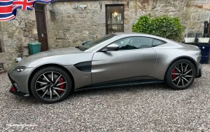 TV Film Movie Action Vehicles Scotland UK Sports Cars Aston Martin V8 Vantage 2019 NS